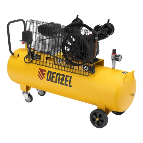 Компрессор воздушный BCV2300/100, ременный привод, 2.3 кВт, 100 литров, 440 л/мин Denzel по ценам производителя в Москве с доставкой по всей России