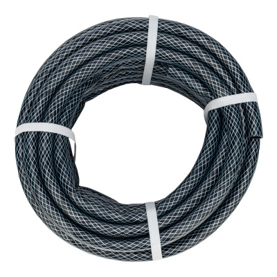 Шланг поливочный армированный ПВХ 1/2", 15 м, урожайный// Сибртех купить в Москве с доставкой по всей России | ProtosMarket.ru