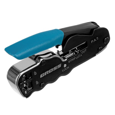 Клещи для обжима телефонных и компьютерных клемм RJ45, 8P и RJ11/12, 6P, компактный размер, CAT5 Gross купить в Москве с доставкой по всей России | ProtosMarket.ru