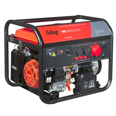 FUBAG Бензиновый генератор (трехфазный) с электростартером и коннектором автоматики BS 8000 DA ES купить в Москве с доставкой по всей России | ProtosMarket.ru