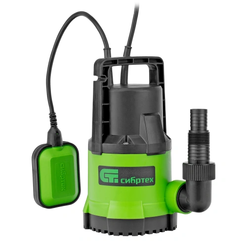 Дренажный насос для чистой воды СДН300-5, 300 Вт, напор 6.5м, 6500 л/ч Сибртех по ценам производителя в Москве с доставкой по всей России