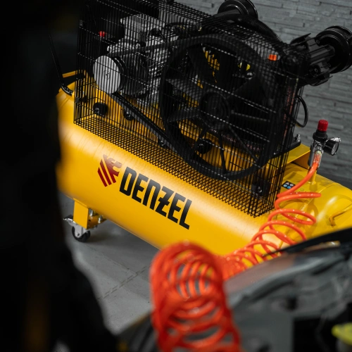 Компрессор воздушный рем. привод BCV 4000-T/200, 4,0 кВт, 200 литров, 690 л/мин Denzel купить в Москве с доставкой по всей России | ProtosMarket.ru