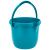 Ведро пластмассовое круглое 12 л, бирюзовое, Home Palisad купить в Москве с доставкой по всей России | ProtosMarket.ru