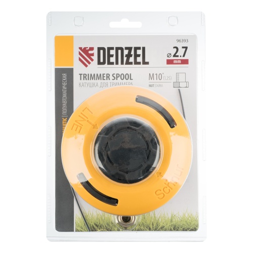 Катушка триммер. полуавтомат., гайка М10, М10, М12, лев. шаг 1,25 1,5 1,5мм// Denzel купить в Москве с доставкой по всей России | ProtosMarket.ru