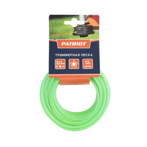 Леска D 3,0 мм L 12 м (звезда, зеленая) купить в Москве с доставкой по всей России | ProtosMarket.ru