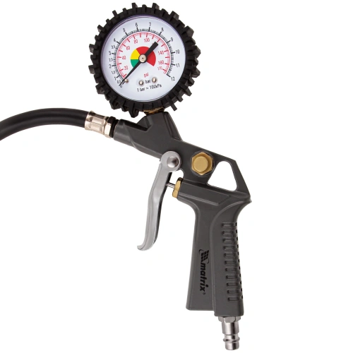 Набор пневмоинструмента, 5 предметов, быстросъемное соединение, краскораспылитель с верхним бачком Matrix по ценам производителя в Москве с доставкой по всей России