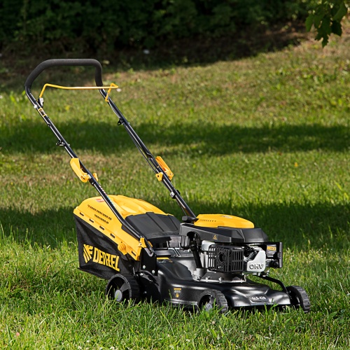 Газонокосилка бензиновая GLD-420, 146 см3, ширина 42 см, 40 л Denzel купить в Москве с доставкой по всей России | ProtosMarket.ru