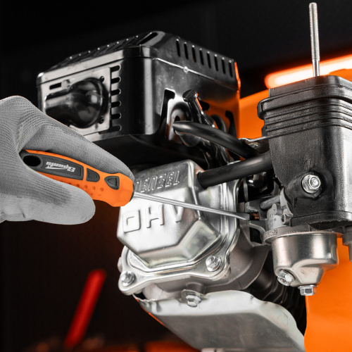 Отвертка "Point", SL5 х 100 мм, CrV, двухкомпонентная рукоятка Sparta купить в Москве с доставкой по всей России | ProtosMarket.ru