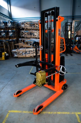 Штабелер-бочкокантователь гидравлический 0,35 т 2,5 м TOR CDT с электроподъемом купить в Москве с доставкой по всей России | ProtosMarket.ru