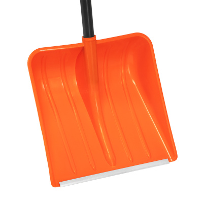 Лопата для уборки снега пластиковая, 400х405х1380 мм, стальной черенок, усиленная Сибртех купить в Москве с доставкой по всей России | ProtosMarket.ru