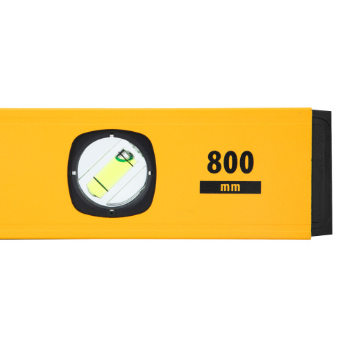 Уровень алюминиевый, магнит, фрезерованный, 3 глазка (1 зеркал.) 0,5 мм/м, 800 мм Denzel купить в Москве с доставкой по всей России | ProtosMarket.ru