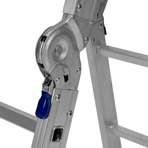 Лестница шарнирная алюминиевая, 4 х 2 ступени, Сибртех купить в Москве с доставкой по всей России | ProtosMarket.ru