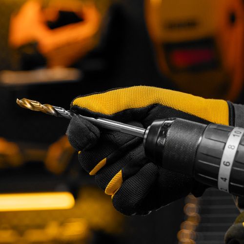 Сверло спиральное по металлу 8 x 117мм, Р6М5, Golden Tip, многогранная заточка Denzel купить в Москве с доставкой по всей России | ProtosMarket.ru