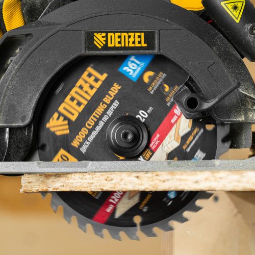 Пильный диск по дереву ф165 х 20 мм, 36 зубьев Denzel купить в Москве с доставкой по всей России | ProtosMarket.ru