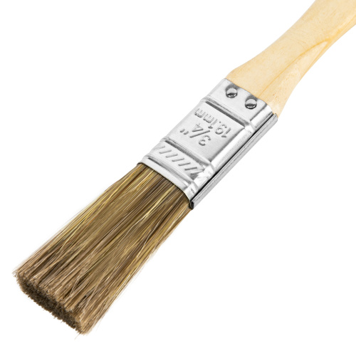 Кисть плоская "Евро" 3/4", смешанная щетина, деревянная ручка MTX купить в Москве с доставкой по всей России | ProtosMarket.ru