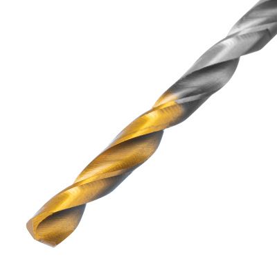 Сверло спиральное по металлу 4,5 x 80 мм, Р6М5, Golden Tip  Denzel купить в Москве с доставкой по всей России | ProtosMarket.ru