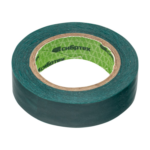 Изолента ПВХ, 15 мм х 10 м, зеленая Сибртех купить в Москве с доставкой по всей России | ProtosMarket.ru