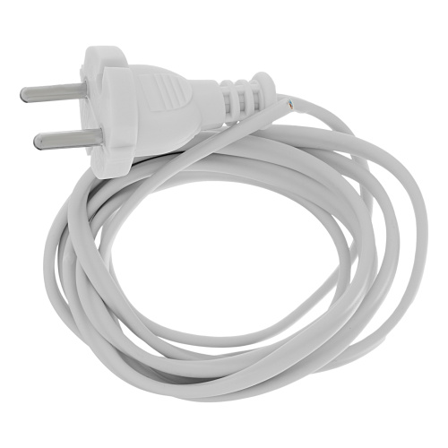 Шнур электрический соединительный, для настольной лампы, 1.7 м, 120 Вт, белый, тип V-1 Сибртех купить в Москве с доставкой по всей России | ProtosMarket.ru