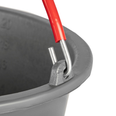 Ведро строительное пластмассовое 20 л, ударопрочное, обрезиненная ручка Matrix купить в Москве с доставкой по всей России | ProtosMarket.ru