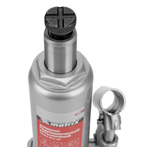 Домкрат гидравлический бутылочный, 4 т, h подъема 194-372 мм Matrix купить в Москве с доставкой по всей России | ProtosMarket.ru