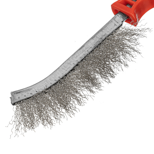 Щетка металлическая фосфатированная, пластиковая ручка Matrix купить в Москве с доставкой по всей России | ProtosMarket.ru