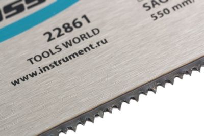 Пильное полотно для прецизионного стусла "Piranha", 550 мм, каленый зуб 2D, 14 TPI Gross купить в Москве с доставкой по всей России | ProtosMarket.ru