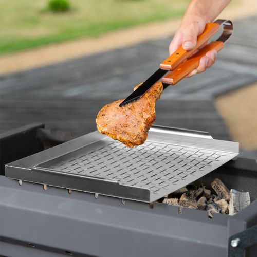 Противень для гриля перфорированный 395x290x30 мм, Camping Palisad купить в Москве с доставкой по всей России | ProtosMarket.ru