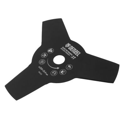 Диск для триммера, 255 х 25.4 мм, толщина 1.6 мм, 3 лезвия Denzel купить в Москве с доставкой по всей России | ProtosMarket.ru