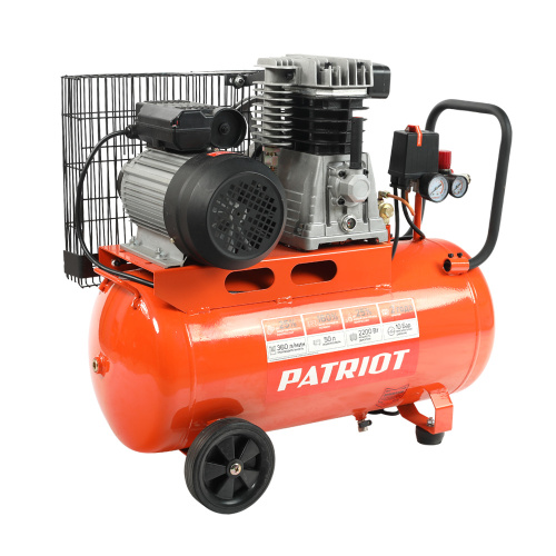 Компрессор поршневой ременной PATRIOT PTR 50-360 I купить в Москве с доставкой по всей России | ProtosMarket.ru