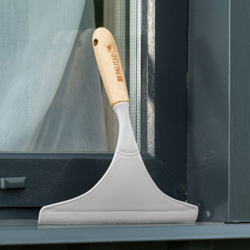 Водосгон оконный 235х230 мм, бамбуковая рукоятка, Home Palisad купить в Москве с доставкой по всей России | ProtosMarket.ru