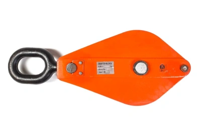 Блок монтажный однорольный с  ушком TOR 10 т с откидной щекой купить в Москве с доставкой по всей России | ProtosMarket.ru