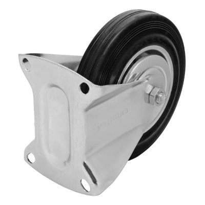 Колесо неповоротное D 160 мм, крепление  платформенное Сибртех купить в Москве с доставкой по всей России | ProtosMarket.ru