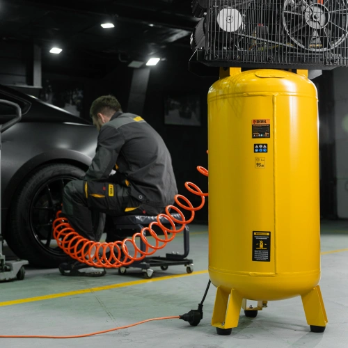 Компрессор воздушный BCV2200/100V, ременный привод , 2.3 кВт, 100 литров, 440 л/мин Denzel по ценам производителя в Москве с доставкой по всей России