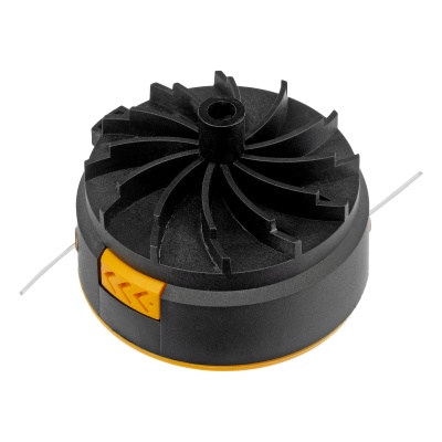 Катушка триммерная автоматическая, для Denzel TE-650 артикула 96620, в блистере, гайка M6 Denzel купить в Москве с доставкой по всей России | ProtosMarket.ru