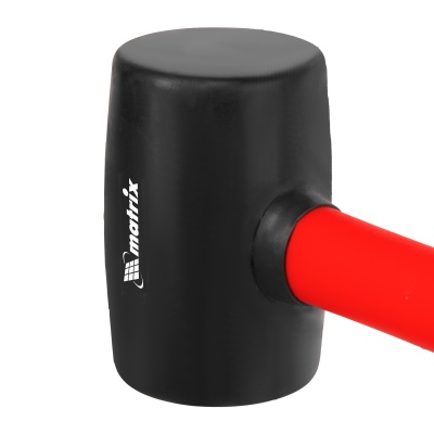 Киянка резиновая, 450 г, черная резина, фибергласовая рукоятка Matrix купить в Москве с доставкой по всей России | ProtosMarket.ru