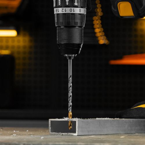 Сверло спиральное по металлу 6 х 139 мм, Р6М5, Golden Tip, удлиненное Denzel купить в Москве с доставкой по всей России | ProtosMarket.ru