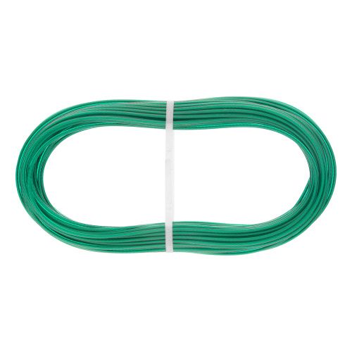 Трос металлополимерный зеленый ПР-2.5, толщина 2.5 мм, моток 20 метров Сибртех купить в Москве с доставкой по всей России | ProtosMarket.ru
