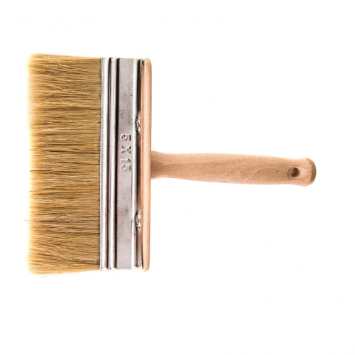 Кисть-ракля, 50 х 150 мм, натуральная щетина, деревянный корпус, деревянная ручка купить в Москве с доставкой по всей России | ProtosMarket.ru