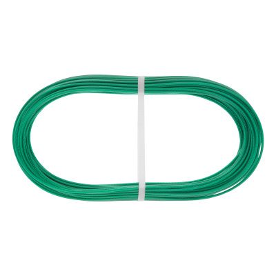 Трос металлополимерный зеленый ПР-2.0, толщина 2.0 мм, моток 20 метров Сибртех купить в Москве с доставкой по всей России | ProtosMarket.ru