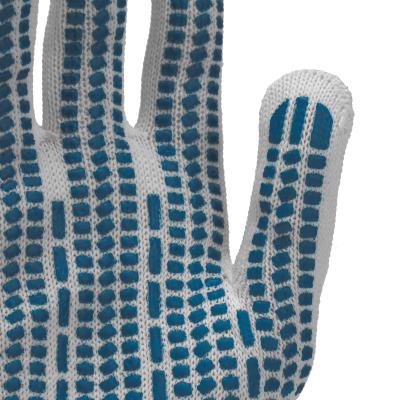 Перчатки х/б с ПВХ, протектор 35 г, 10 кл, 10 пар в упаковке Россия купить в Москве с доставкой по всей России | ProtosMarket.ru