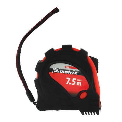 Рулетка Status Magnet 3 fixations,7,5 м х 25 мм,обрезиненный корпус,зацеп с магнитом Matrix купить в Москве с доставкой по всей России | ProtosMarket.ru