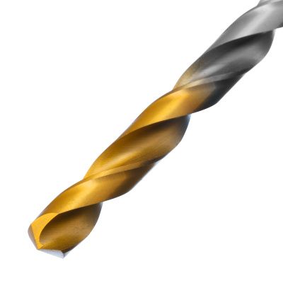 Сверло спиральное по металлу 7,0 х 156 мм, Р6М5, Golden Tip, удлиненное Denzel купить в Москве с доставкой по всей России | ProtosMarket.ru