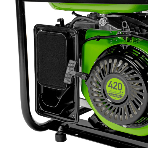 Генератор бензиновый БС-6500Э, 5.5 кВт, 230В, четырехтактный, 25 л, электростартер Сибртех купить в Москве с доставкой по всей России | ProtosMarket.ru