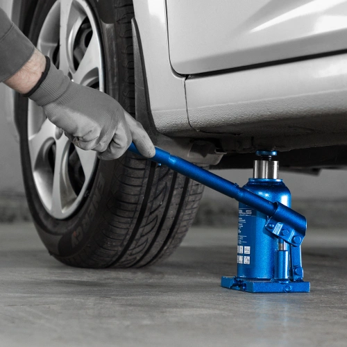 Домкрат гидравлический бутылочный телескопический, 6 т, H подъема 170-420 мм Stels купить в Москве с доставкой по всей России | ProtosMarket.ru