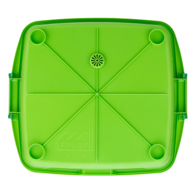 Переносной контейнер-мойка для решетки-гриль и продуктов, 48x48 см Palisad купить в Москве с доставкой по всей России | ProtosMarket.ru