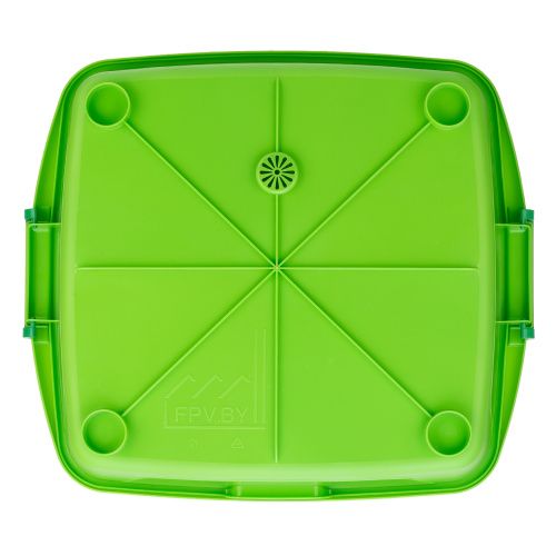 Переносной контейнер-мойка для решетки-гриль и продуктов, 48x48 см Palisad купить в Москве с доставкой по всей России | ProtosMarket.ru