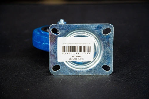 Колесо поворотное резина SRCL 42 100 мм (F) купить в Москве с доставкой по всей России | ProtosMarket.ru