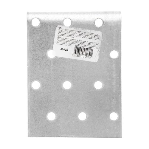 Крепежный уголок равносторонний 2 мм, KUR 80 х 80 х 60 мм Сибртех купить в Москве с доставкой по всей России | ProtosMarket.ru