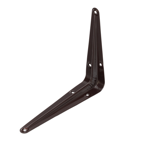 Кронштейн угловой с ребром, 125 х 150 мм, коричневый Сибртех купить в Москве с доставкой по всей России | ProtosMarket.ru