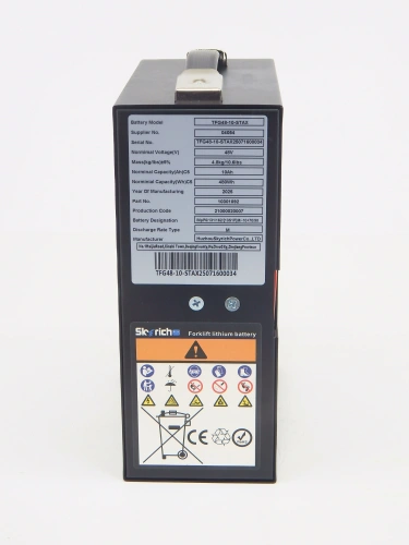 Аккумулятор литий-полимерный (Li-pol) 48В/10Ач 175х87х210  для тележек PPTH/EPT/EPTH по ценам производителя в Москве с доставкой по всей России